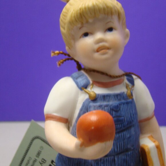 Homco Denim Days School Days Figurine #1513 Kids Boy Girl Americana Vintage tag - Picture 14 of 16